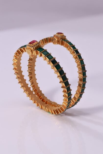 Heritage Emerald Bangle