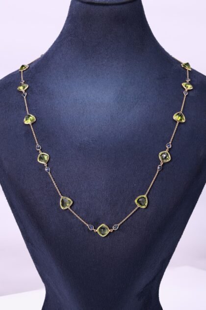 Peridot Gold Chain